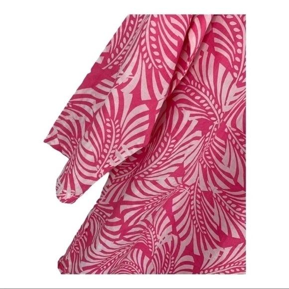 𝅺nwt Talbots Palm Print Tunic Top Blouse Women’s Size S - Picture 7 of 10